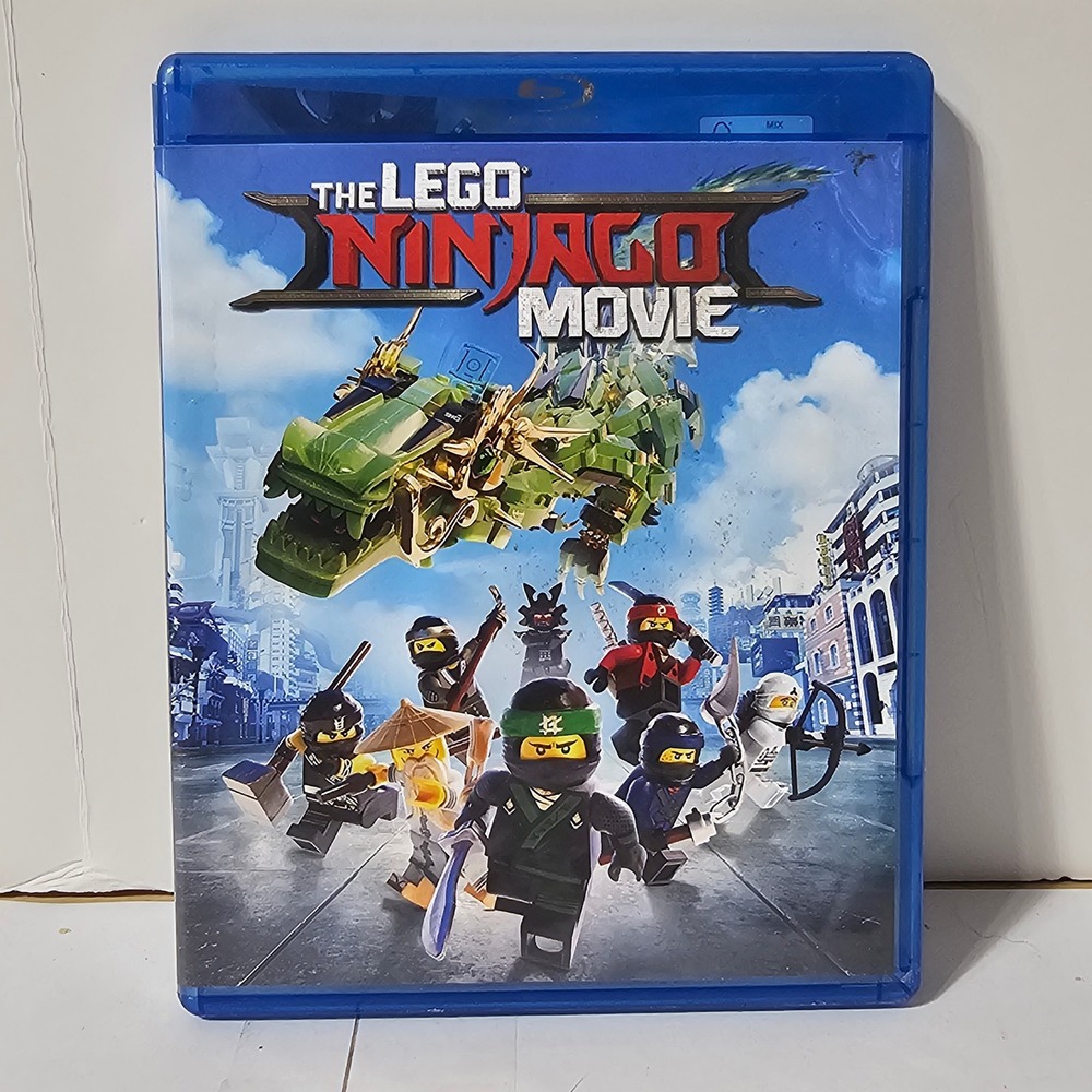 The LEGO Ninjago Movie Blu-ray DVD 2-Disc Combo Pack Animated Kids Film